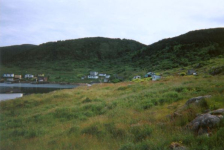 488: A view from the Church ground. (circa 2000) [courtesy of Madonna (Bishop) Mulrooney]